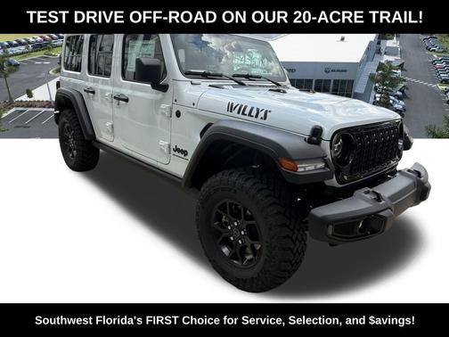 Bright White Clearcoat 2026 Jeep Wrangler Willys