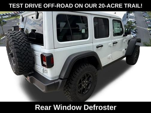 Bright White Clearcoat 2026 Jeep Wrangler Willys