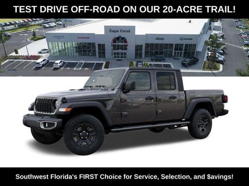 Granite Crystal Metallic Clearcoat 2026 Jeep Gladiator Sport