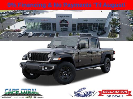 Granite Crystal Metallic Clearcoat 2026 Jeep Gladiator Sport