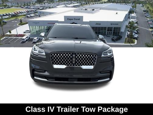 Chroma Caviar Dark Gray Metallic Clearcoat 2022 Lincoln Aviator Black Label AWD