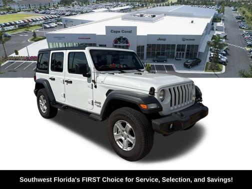 Bright White Clearcoat 2018 Jeep Wrangler Unlimited Sport