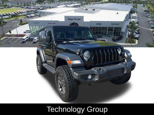 Black Clearcoat 2023 Jeep Wrangler Sport S