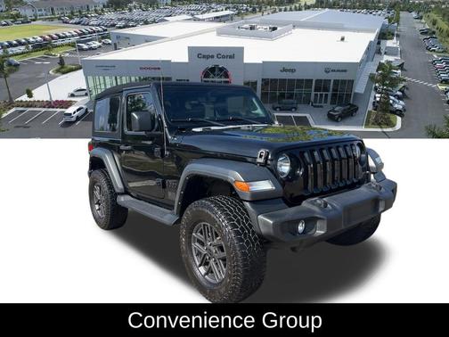 Black Clearcoat 2023 Jeep Wrangler Sport S