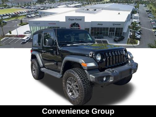 Black Clearcoat 2023 Jeep Wrangler Sport S