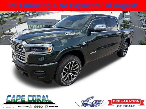 Serrano Green Metallic 2026 RAM 1500 Longhorn
