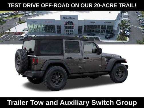 Granite Crystal Metallic Clearcoat 2026 Jeep Wrangler Willys