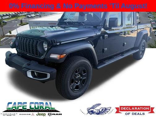 Black Clearcoat 2026 Jeep Gladiator Sport
