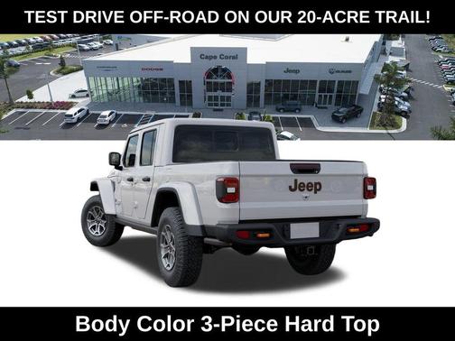 Bright White Clearcoat 2026 Jeep Gladiator Mojave X 4x4