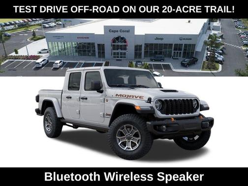 Bright White Clearcoat 2026 Jeep Gladiator Mojave X 4x4