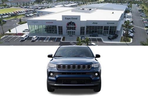 Fathom Blue Pearl Coat 2026 Jeep Compass Sport