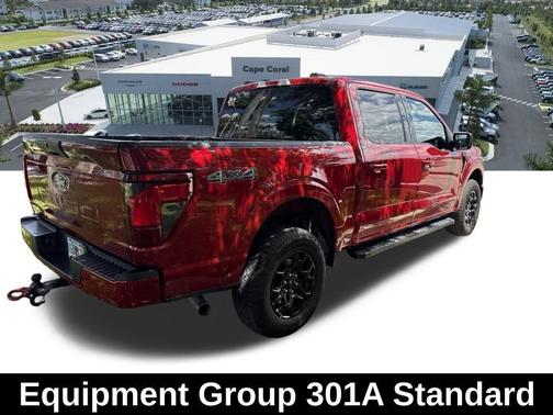 Rapid Red Metallic Tinted Clearcoat 2025 Ford F-150 XLT