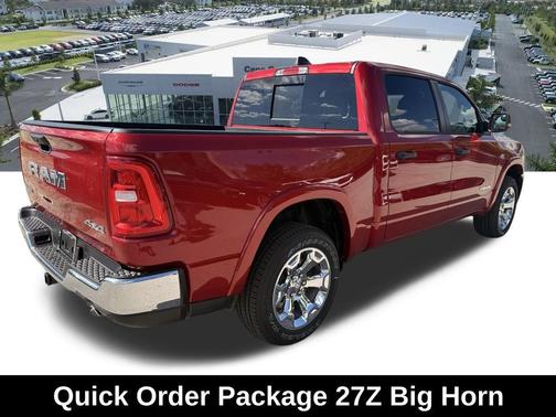 Molten Red Pearlcoat 2026 RAM 1500 Big Horn/Lone Star
