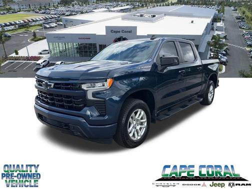 Northsky Blue Metallic 2023 Chevrolet Silverado 1500 RST