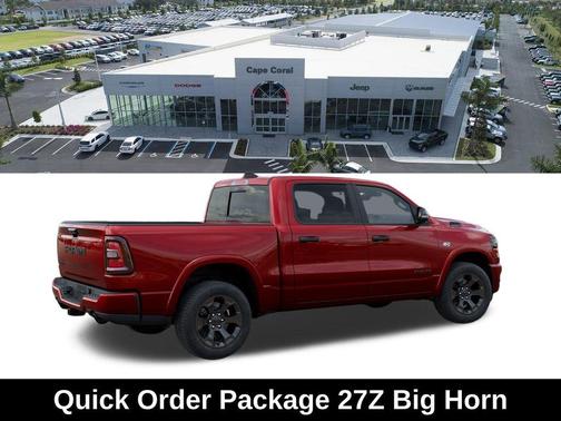 Molten Red Pearlcoat 2026 RAM 1500 Big Horn/Lone Star