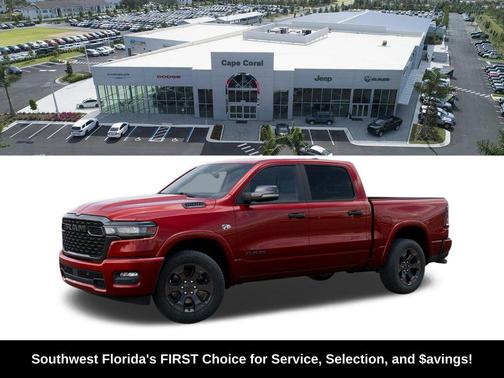 Molten Red Pearlcoat 2026 RAM 1500 Big Horn/Lone Star