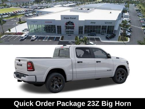 Bright White Clearcoat 2026 RAM 1500 Big Horn/Lone Star