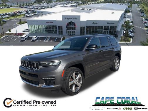 Baltic Gray Metallic Clearcoat 2021 Jeep Grand Cherokee L Limited
