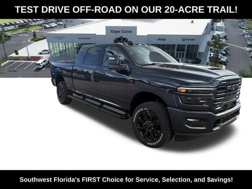 Forged Blue Metallic 2026 RAM 2500 Laramie Mega Cab 4x4 6'4' Box