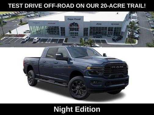 Forged Blue Metallic 2026 RAM 2500 Laramie Mega Cab 4x4 6'4' Box