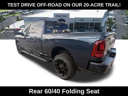 Forged Blue Metallic 2026 RAM 2500 Laramie Mega Cab 4x4 6'4' Box