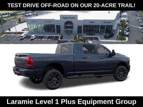 Forged Blue Metallic 2026 RAM 2500 Laramie Mega Cab 4x4 6'4' Box