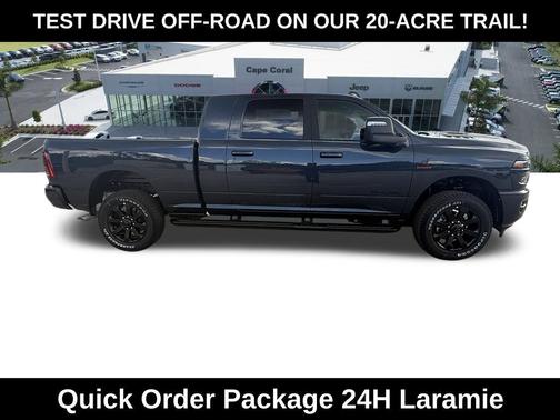 Forged Blue Metallic 2026 RAM 2500 Laramie Mega Cab 4x4 6'4' Box