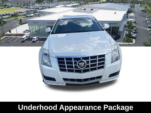 White Diamond Tricoat 2012 Cadillac CTS Luxury