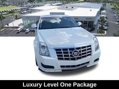 White Diamond Tricoat 2012 Cadillac CTS Luxury