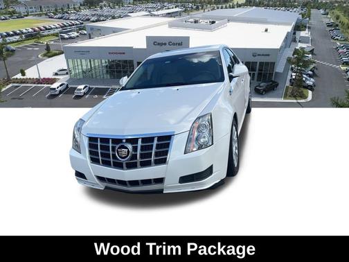 White Diamond Tricoat 2012 Cadillac CTS Luxury