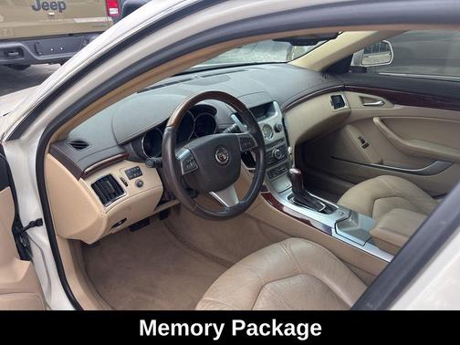 White Diamond Tricoat 2012 Cadillac CTS Luxury