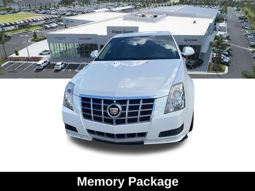 White Diamond Tricoat 2012 Cadillac CTS Luxury