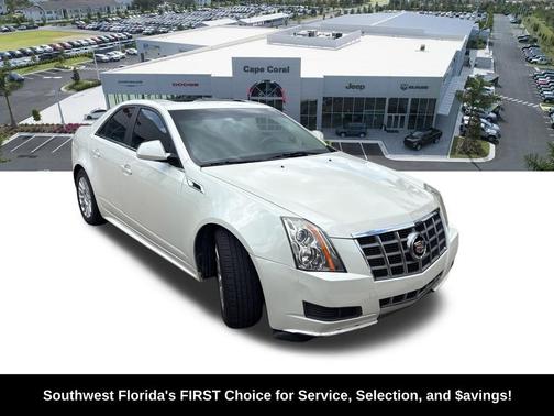 White Diamond Tricoat 2012 Cadillac CTS Luxury