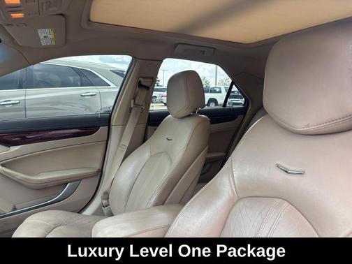 White Diamond Tricoat 2012 Cadillac CTS Luxury
