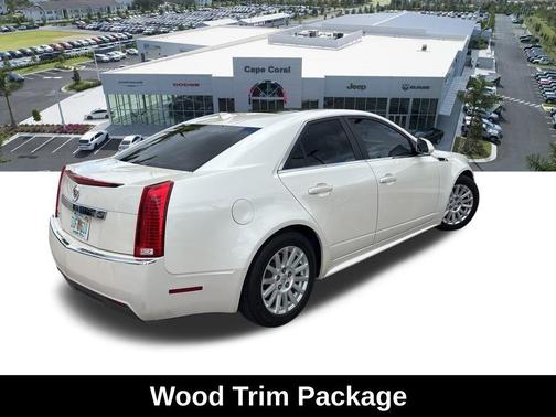 White Diamond Tricoat 2012 Cadillac CTS Luxury