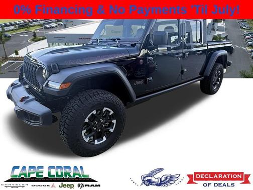 Black Clearcoat 2026 Jeep Gladiator Rubicon