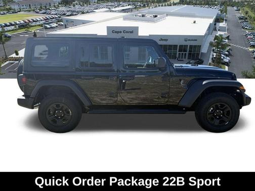 Black Clearcoat 2026 Jeep Wrangler Sport