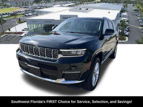 Diamond Black Crystal Pearlcoat 2021 Jeep Grand Cherokee L Summit