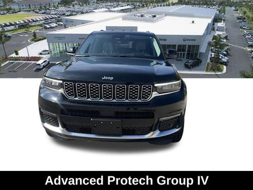 Diamond Black Crystal Pearlcoat 2021 Jeep Grand Cherokee L Summit