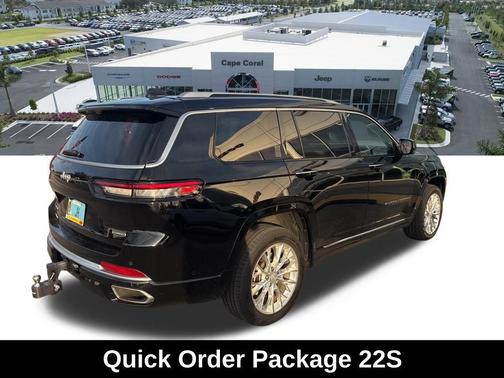 Diamond Black Crystal Pearlcoat 2021 Jeep Grand Cherokee L Summit