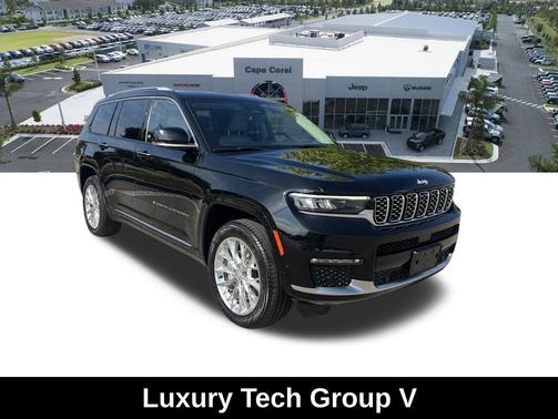 Diamond Black Crystal Pearlcoat 2021 Jeep Grand Cherokee L Summit