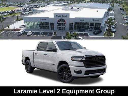 Ivory White Tri-Coat Pearlcoat 2026 RAM 1500 Laramie