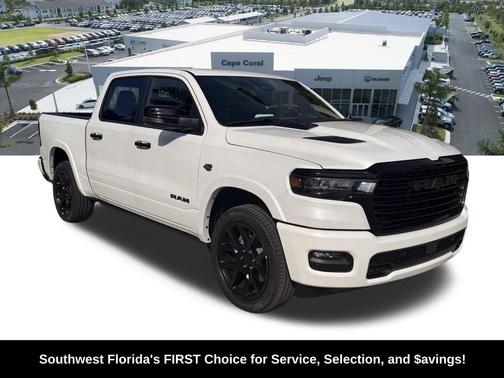 Ivory White Tri-Coat Pearlcoat 2026 RAM 1500 Laramie