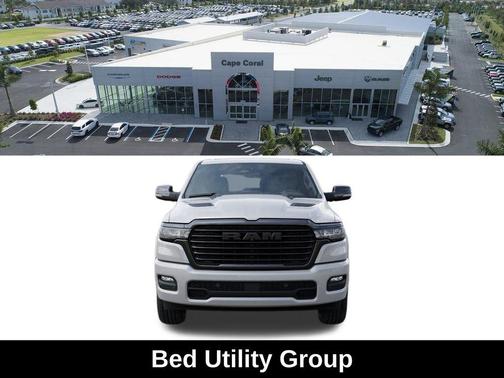 Ivory White Tri-Coat Pearlcoat 2026 RAM 1500 Laramie