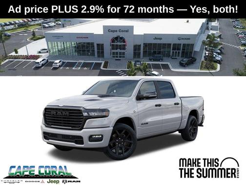 Ivory White Tri-Coat Pearlcoat 2026 RAM 1500 Laramie