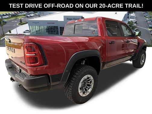 Molten Red Pearlcoat 2026 RAM 1500 RHO Crew Cab 4x4 5'7' Box