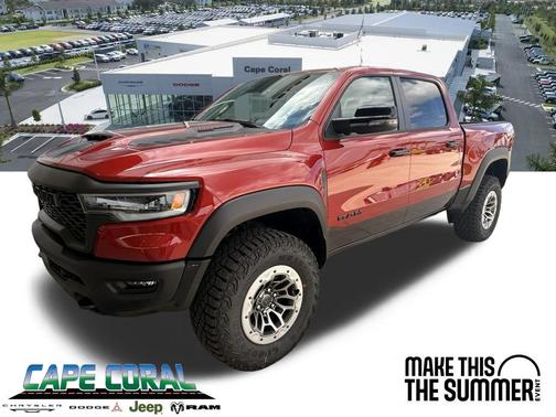 Molten Red Pearlcoat 2026 RAM 1500 RHO Crew Cab 4x4 5'7' Box