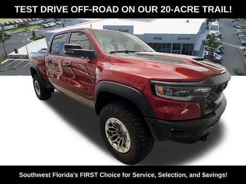 Molten Red Pearlcoat 2026 RAM 1500 RHO Crew Cab 4x4 5'7' Box