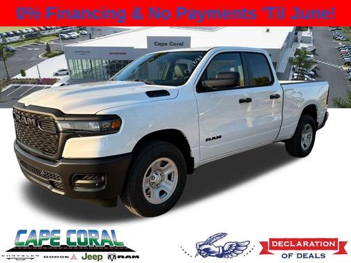 Bright White Clearcoat 2026 RAM 1500 Tradesman