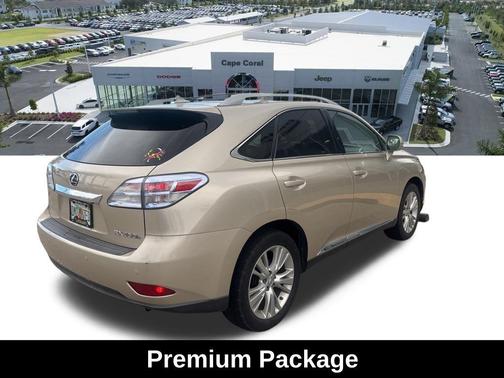 Satin Cashmere Metallic 2012 Lexus RX 450h Base